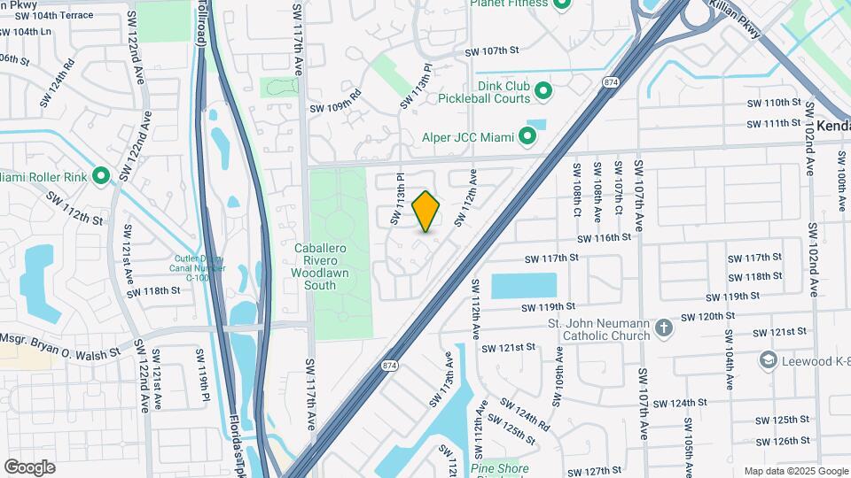 11269 SW 116th Terrace Map and Location Details