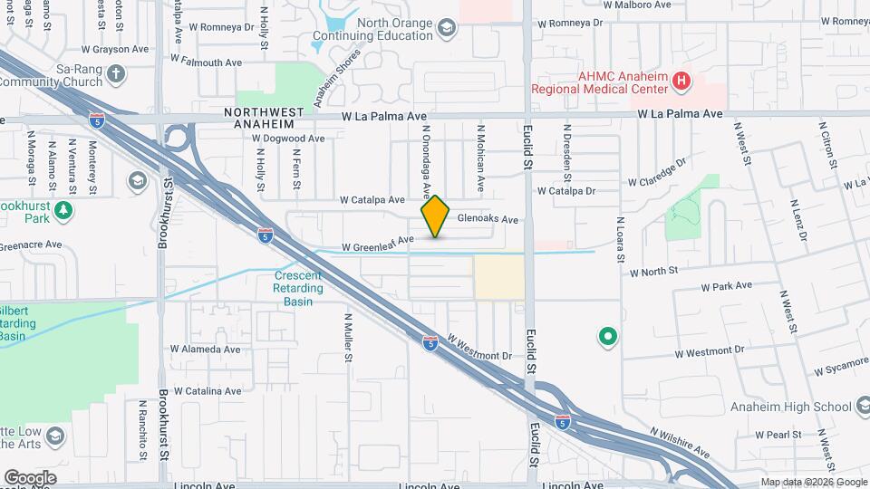1810 W Greenleaf Ave Map and Location Details