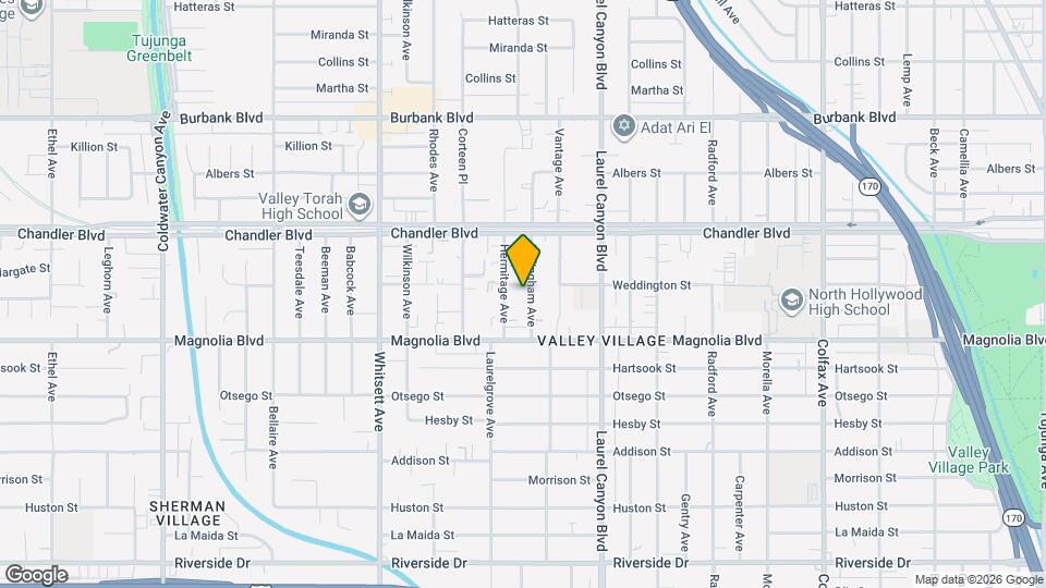 5255 Bellingham Ave, Unit 109 Mapa y Detalles de la Ubicación
