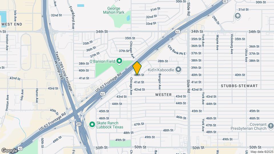 5433 40th St Map and Location Details