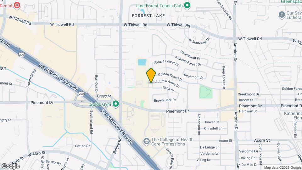 6310 Autumn Arbor Dr Map and Location Details