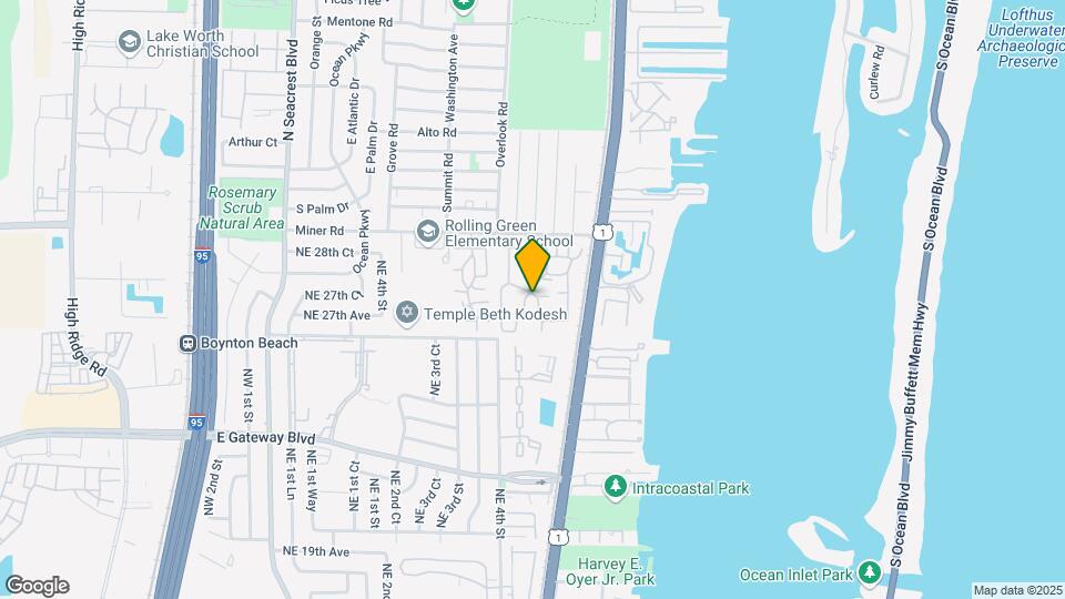 555 Waterside Dr Map and Location Details