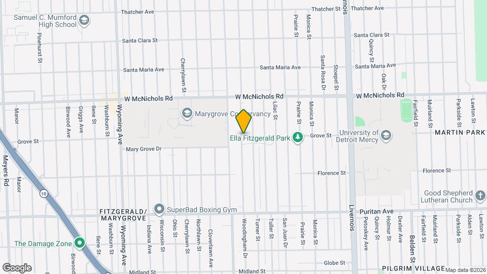 16666 Woodingham Dr Mapa y Detalles de la Ubicación