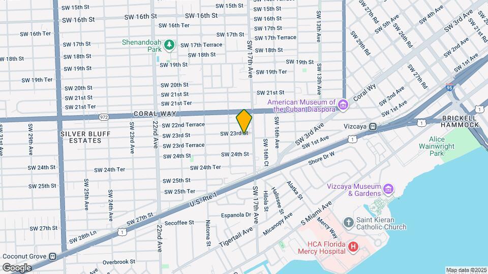 1734 SW 23rd St Mapa y Detalles de la Ubicación