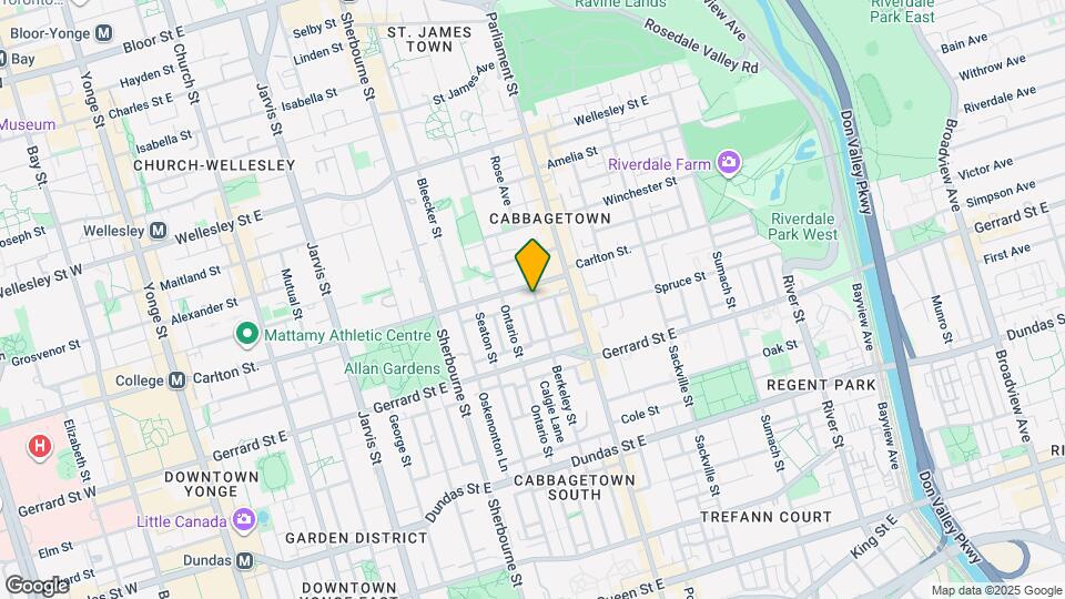 217-217 Carlton St. Map and Location Details