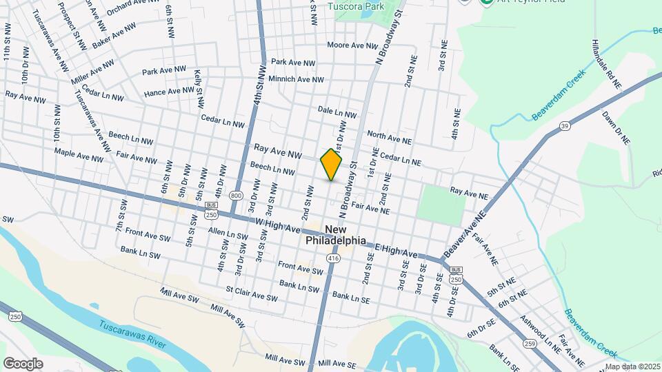 216 1st Dr NW Map and Location Details