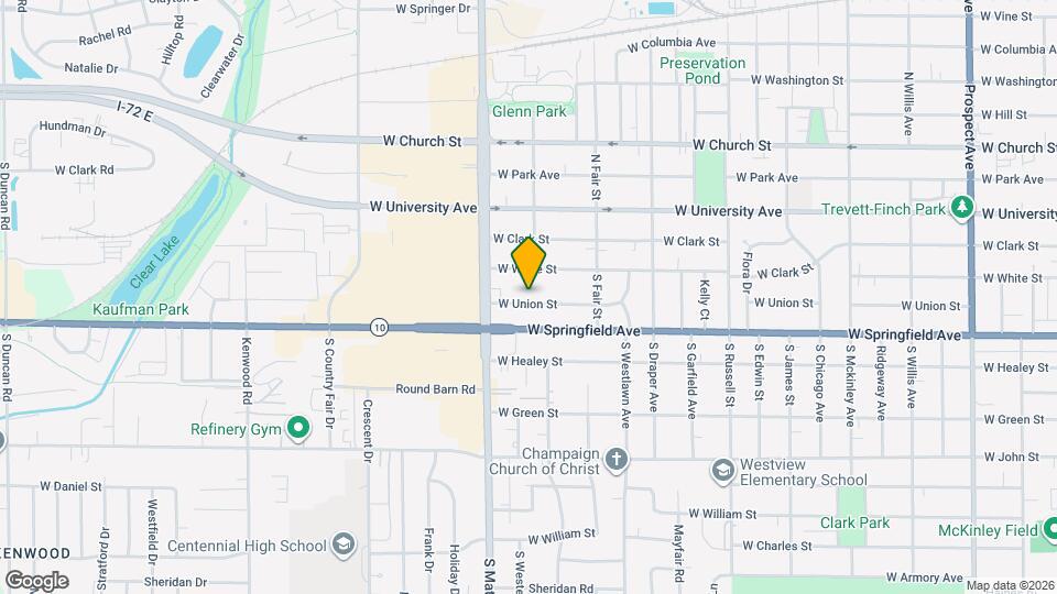 1704 W Union St Map and Location Details