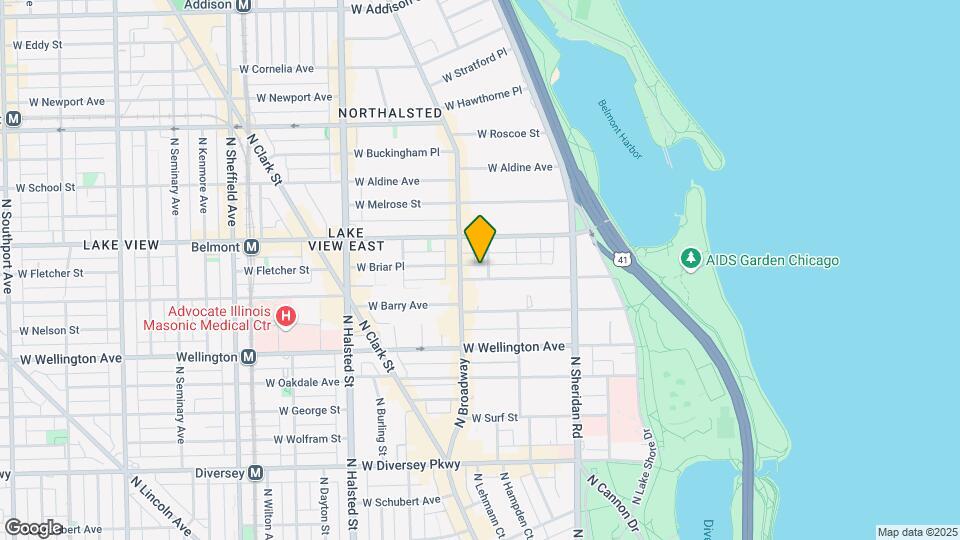 540 W. Briar Mapa y Detalles de la Ubicación