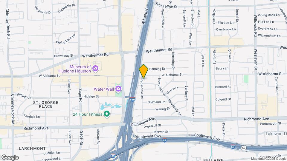 4757 W Alabama St Map and Location Details