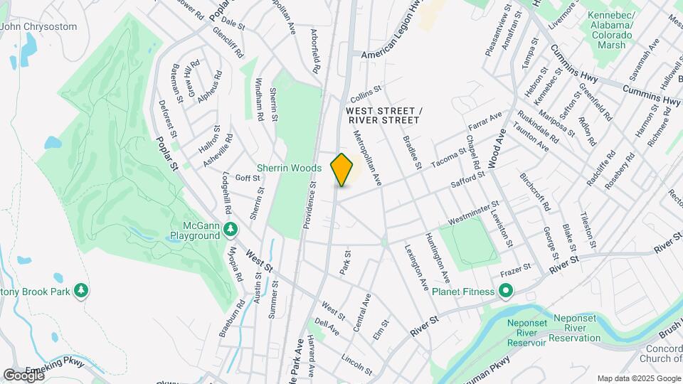 978 Hyde Park Ave, Unit 2 Map and Location Details