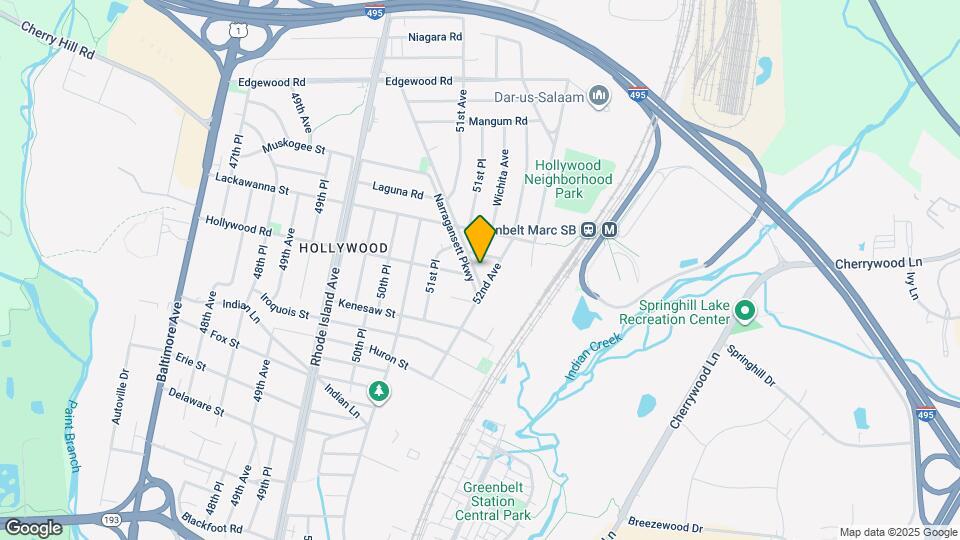 9621 Narragansett Pkwy Mapa y Detalles de la Ubicación