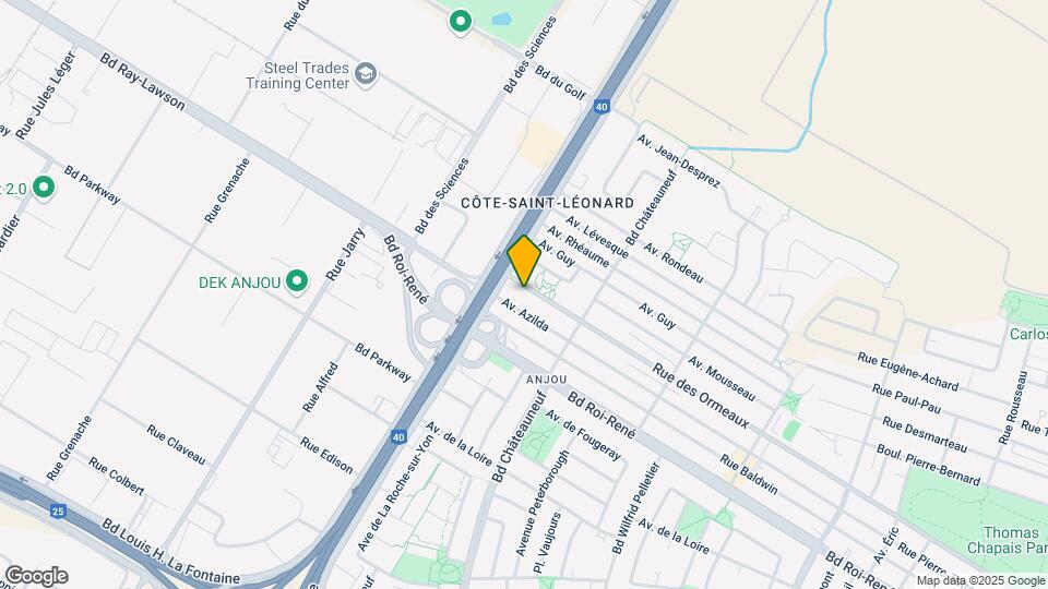 7830 des Ormeaux Av Map and Location Details