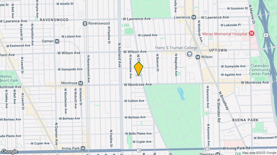 4420-4428 N Clark St Map and Location Details