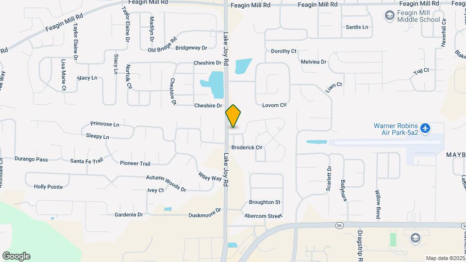 901 Broderick Cir Map and Location Details