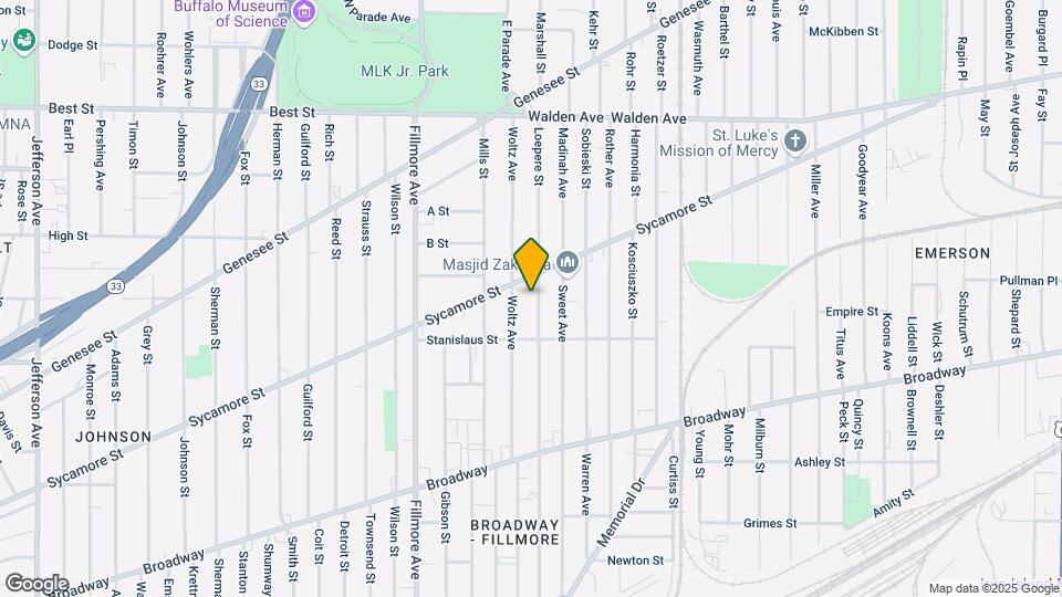 160 Loepere St Map and Location Details