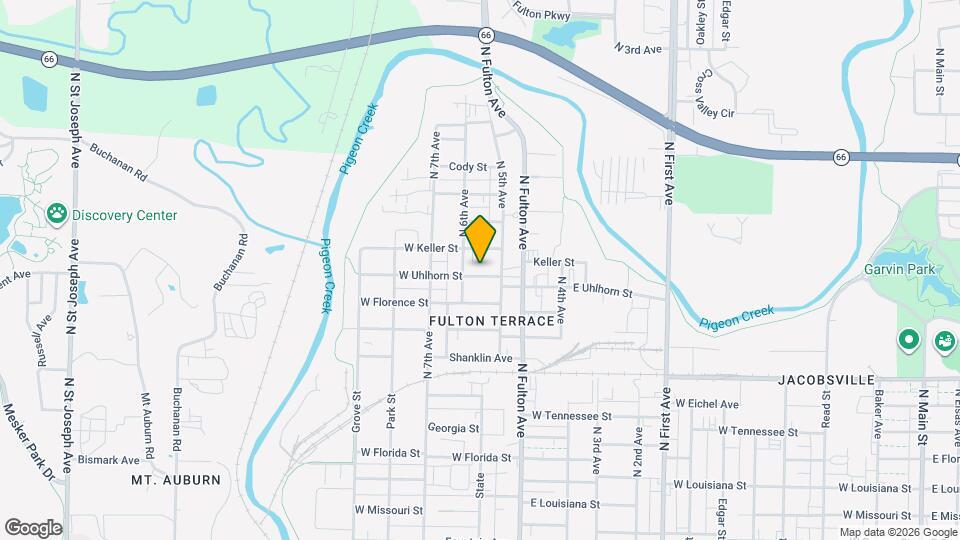 1319 E Uhlhorn St Map and Location Details
