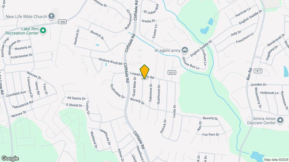 1067 Pleasant Oak Dr Map and Location Details