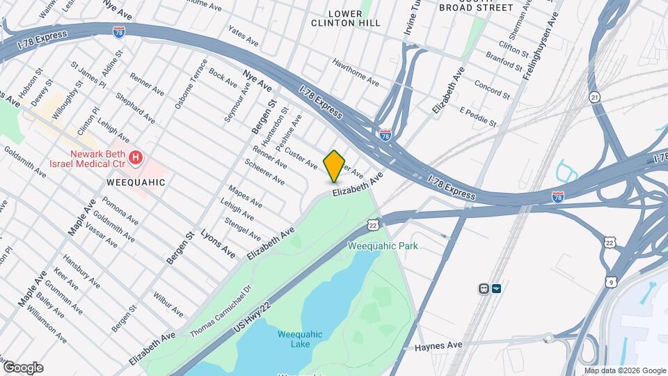 479-485 Elizabeth Ave Map and Location Details