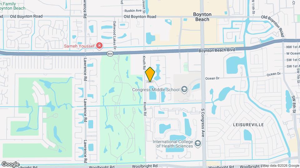 1842 Edgewater Dr Map and Location Details
