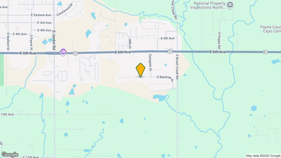 2919 E Raintree Dr Map and Location Details