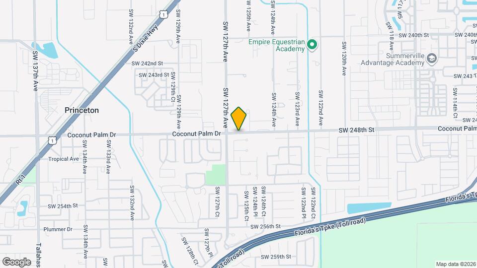 12470 SW 248th St Map and Location Details