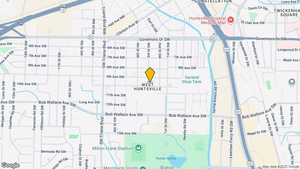 2724 10th Ave SW Map and Location Details