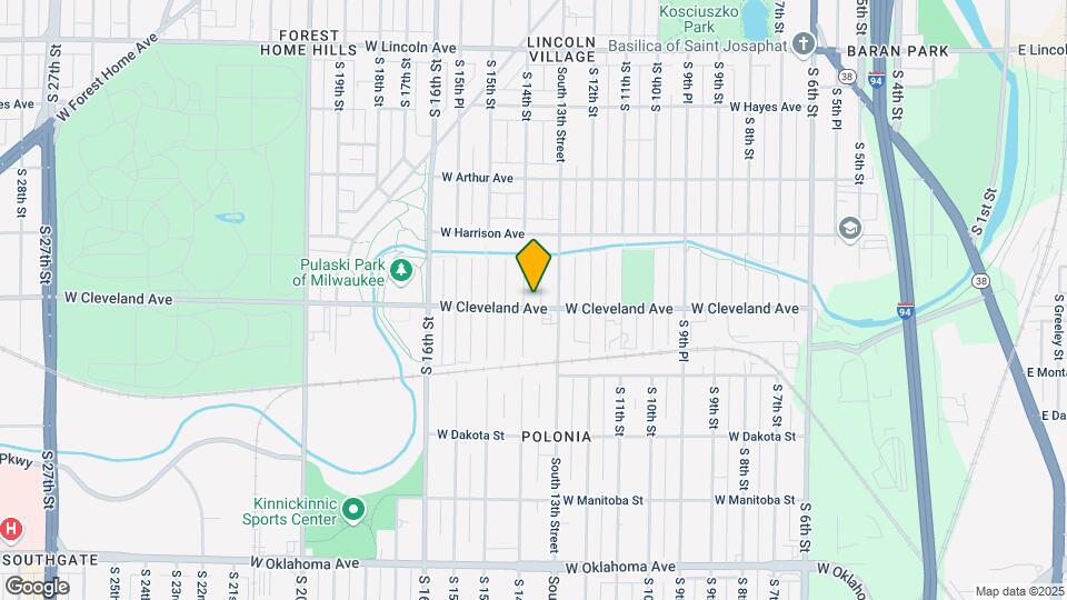 1322 Cleveland Ave Map and Location Details