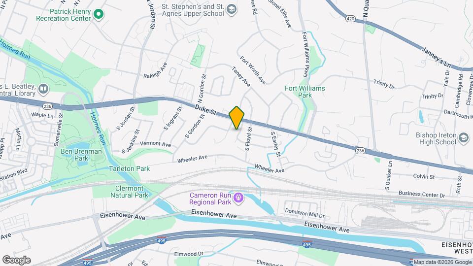 21 Fendall Ave Map and Location Details