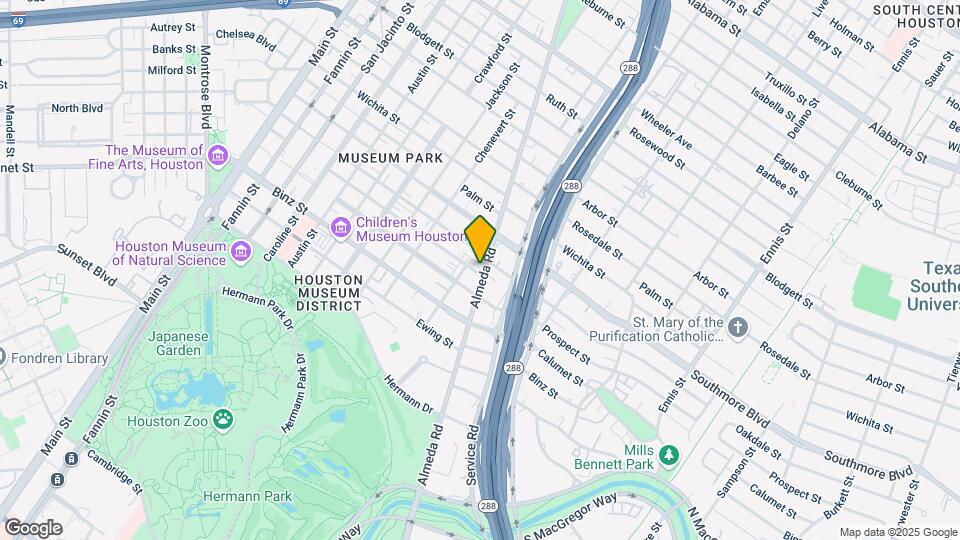 1941 Prospect St Mapa y Detalles de la Ubicación