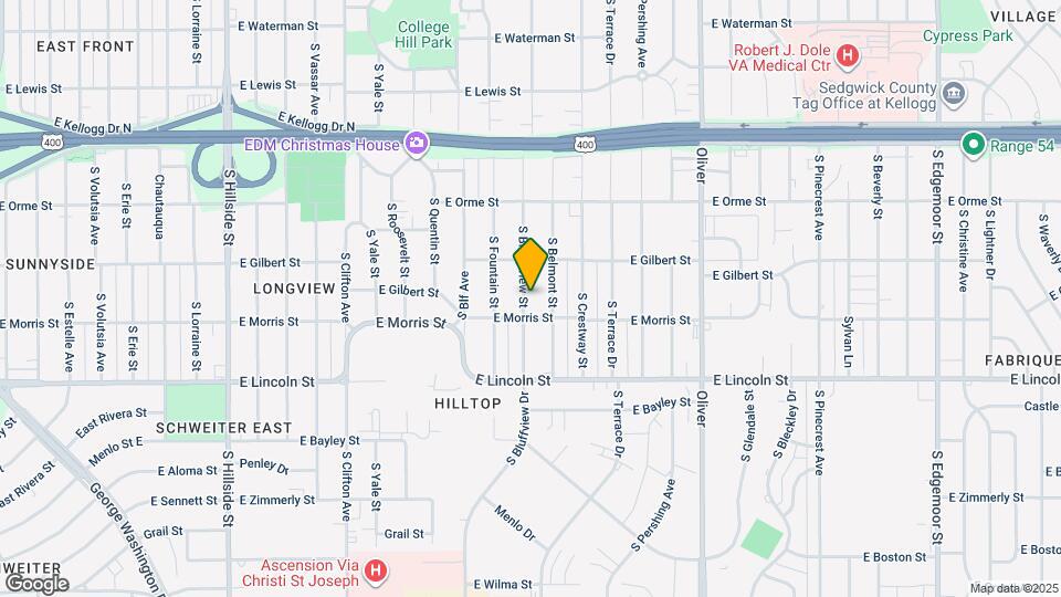 742-744 S Broadview St Map and Location Details