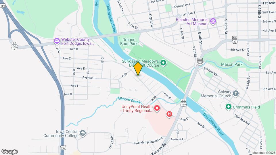 729 Ave C Map and Location Details