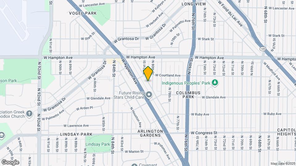 8039-8041-8041 W Beckett Ave Map and Location Details