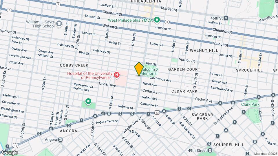 506 S 52nd St Map and Location Details