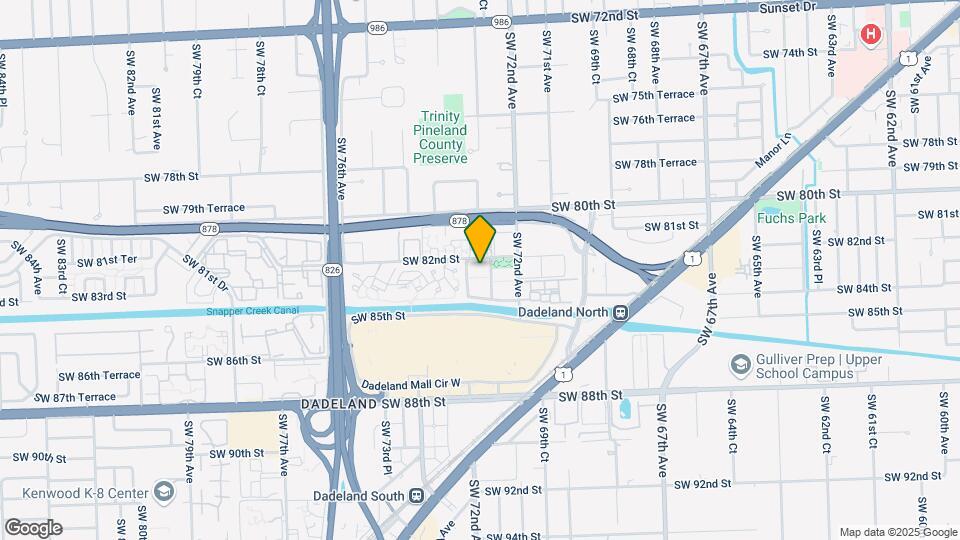 AMLI Dadeland Map and Location Details