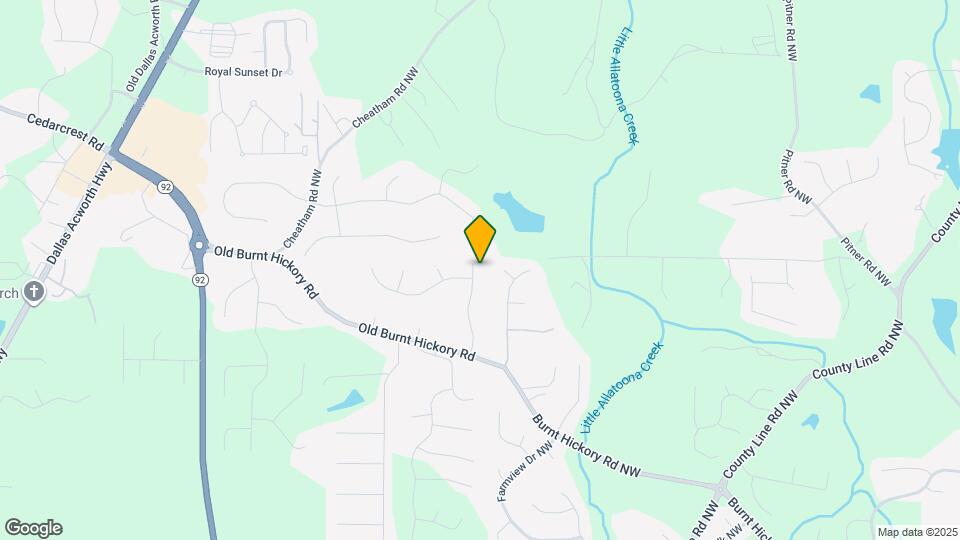 218 Hickory Branch Dr Map and Location Details