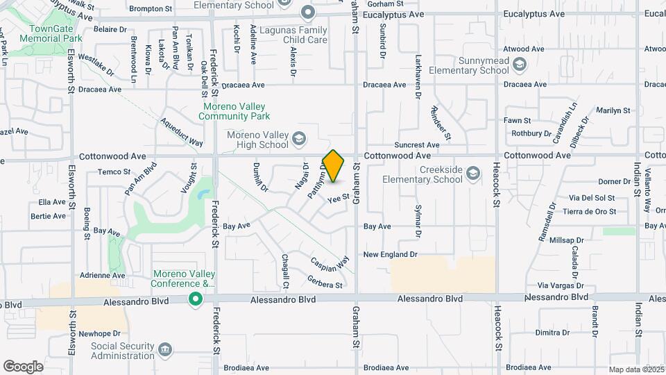 23407 Rolanda Dr Map and Location Details
