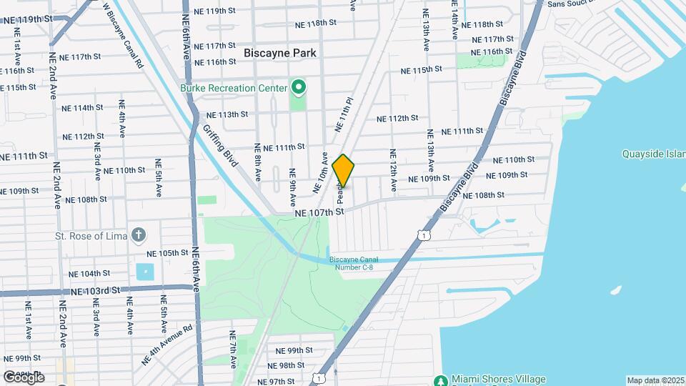 10825 Peachtree Dr Map and Location Details