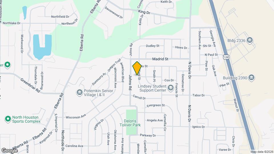 245 Ward St Map and Location Details