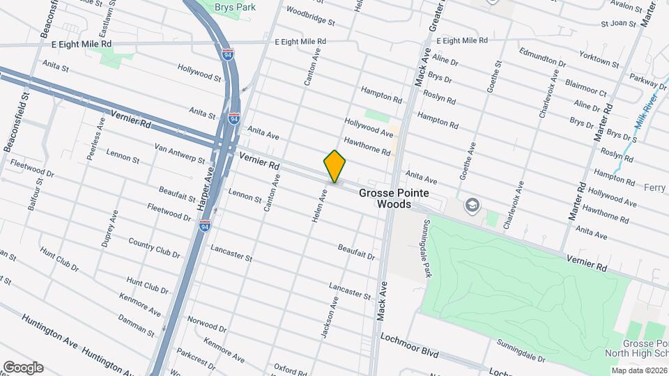 2057 Vernier Rd, Unit 2 Mapa y Detalles de la Ubicación