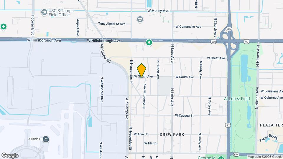 4406 W South Ave Map and Location Details