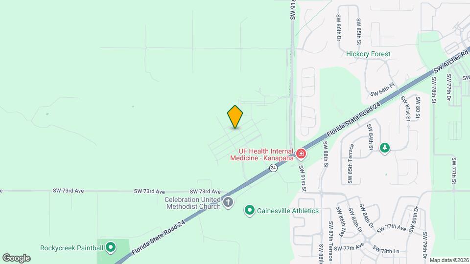 9538 SW 67th Ln Map and Location Details