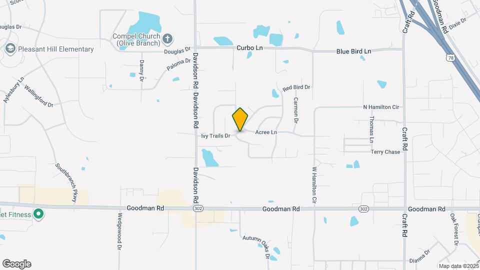 6191 Ivy Trails Dr Map and Location Details