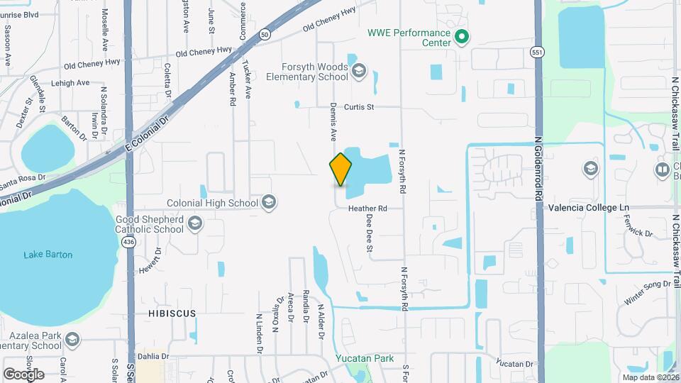 725 Dennis Ave Map and Location Details