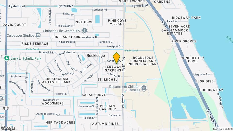 813 Poinciana St Map and Location Details
