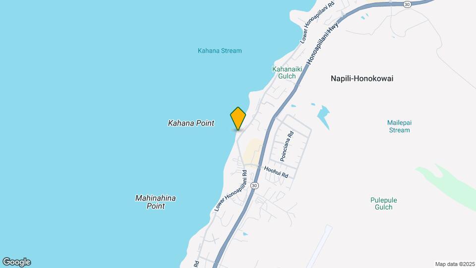 4435 Lower Honoapiilani Rd, Unit 130 Map and Location Details