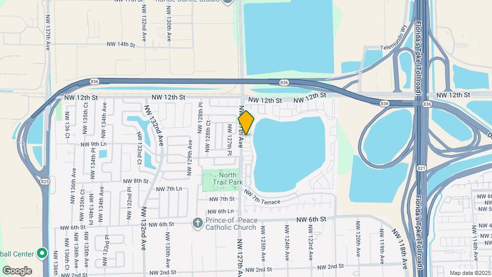 14219 SW 126th Pl Map and Location Details