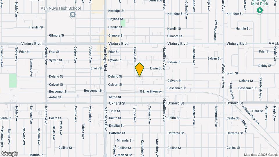 14240-14244 Delano St Map and Location Details