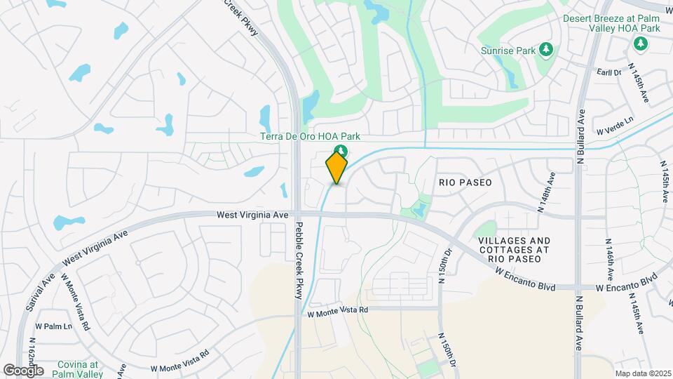 15375 W Roanoke Ave Map and Location Details