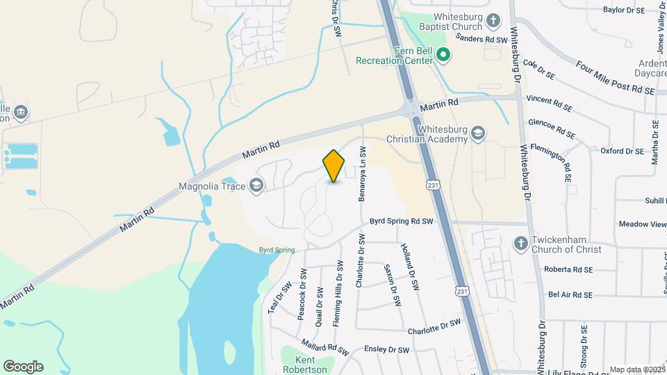 2092 Woodlawn Dr SW Mapa y Detalles de la Ubicación