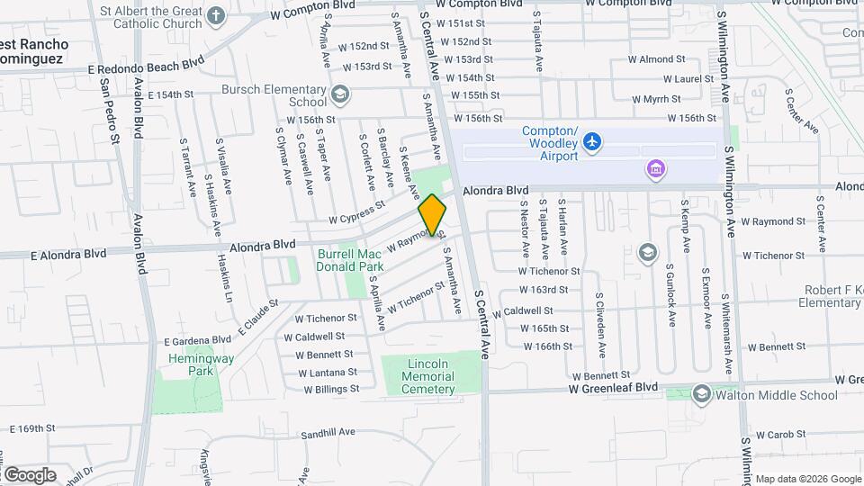 2201 W Reeve St Mapa y Detalles de la Ubicación